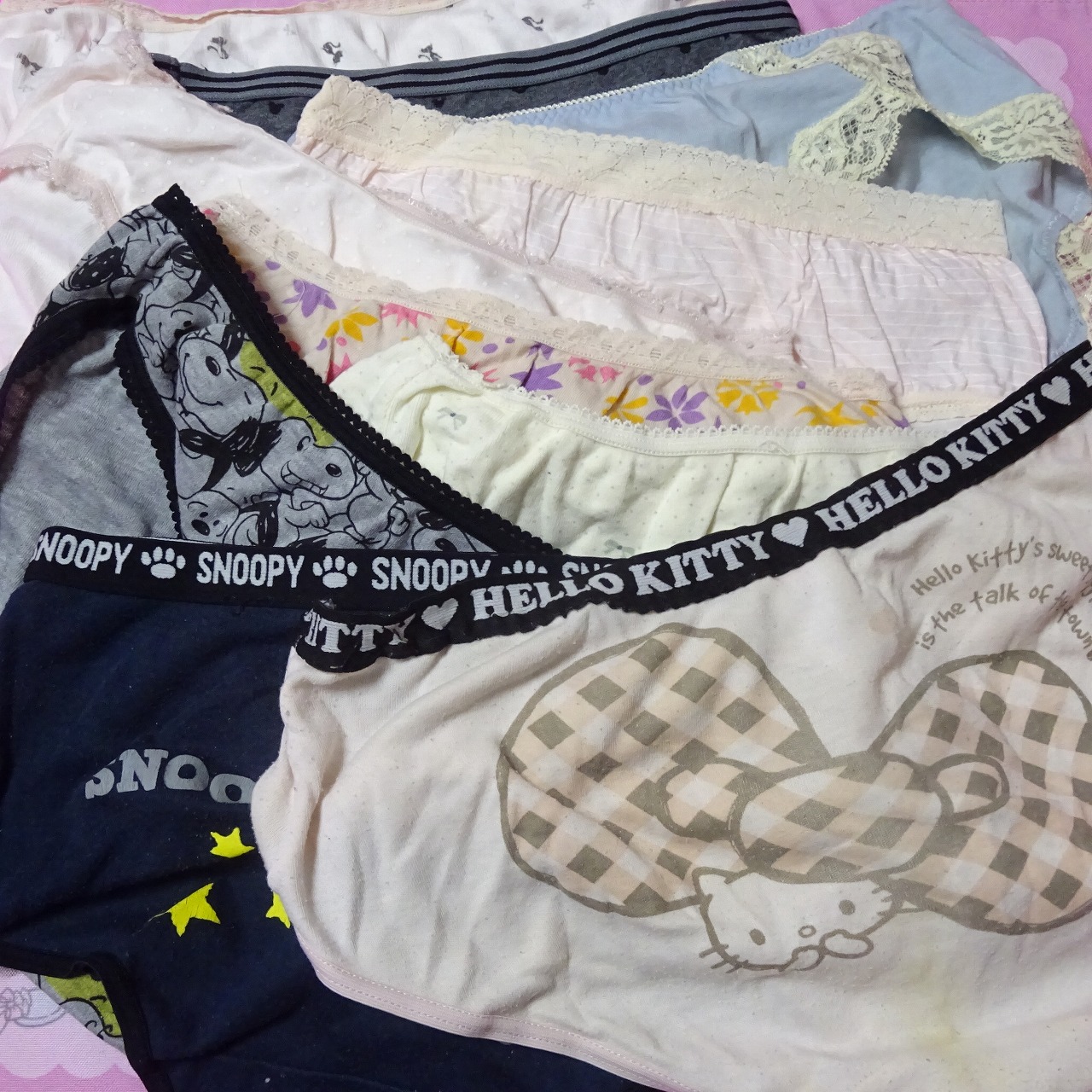 8866☆Lサイズ 10枚セット☆コットン ジュニア ショーツ