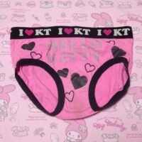 7091☆HelloKitty☆Mサイズ☆コットン　ジュニア　ショーツ