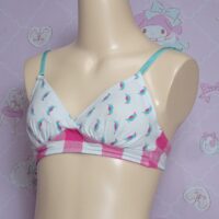Z4224☆ Mサイズ ☆ジュニア コットン ブラ